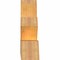 Ekena Millwork Saratoga Rough Sawn Timber Gable Bracket, Western Red Cedar, 84"W x 21"H x 6"D x 6"F, 6/12 Pitch GBW084X21X0606SAR00RWR - alternate 5